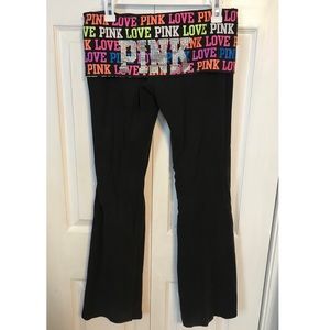 Victoria’s Secret pink yoga pants
